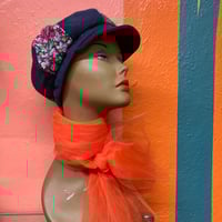 Image 9 of Vintage floral and Denim hat