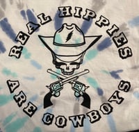 Image 2 of Real Hippies Are Cowboys Tee
