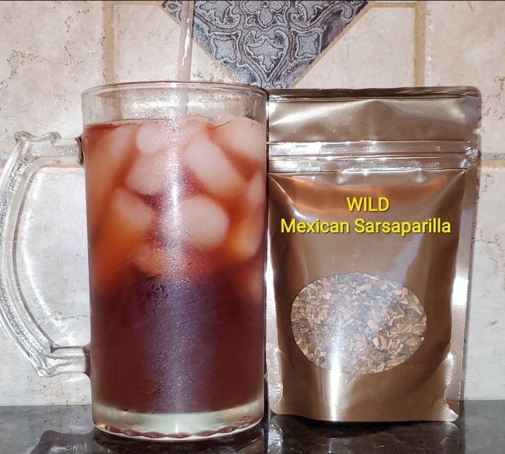 HIGH IRON Wild Jamaican-Mexican-Indian Sarsaparilla Root-Appetite Suppressant-Libido-Fertility