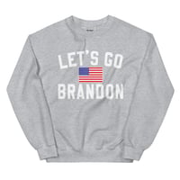 Image 2 of Let's Go Brandon - Unisex Sweatshirtfrom PatriotsCo.com