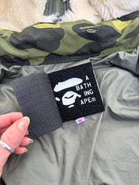Image 12 of Womens BAPE 1st Camo Down Hooded Parka