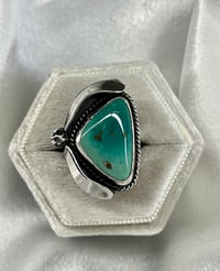 Image 3 of Fox Turquoise ring size 7.5