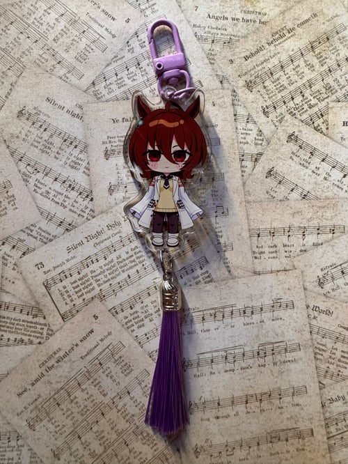 Image of (Pre-order) Uma Musume tail character keychain 2
