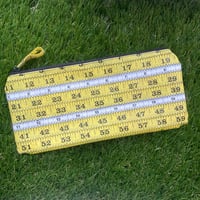 Image 1 of Hand made tape measure purse - zipper bag - actual tape measures