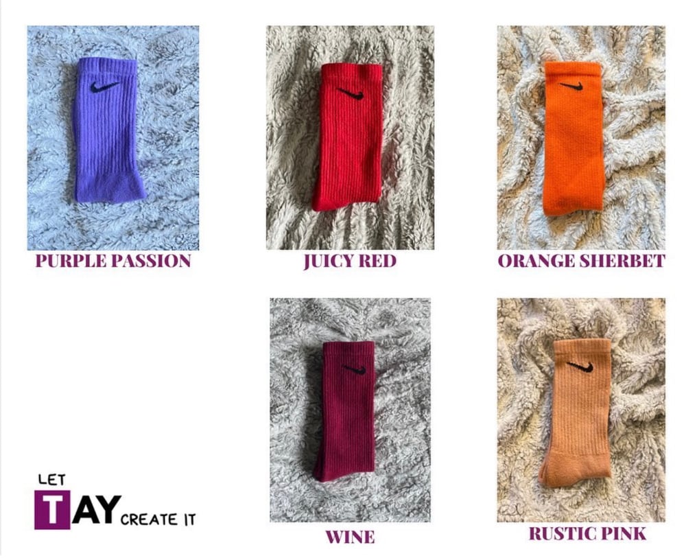 Image of Custom Nike Sock Orders 