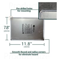 Image 4 of Room Decor 1pc Funny Kitchen Metal Wall Art: Many Have Eaten Here, Few Have Died - Indoor or Outdoor