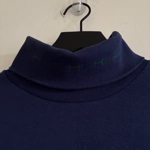 Image of Horsebit Turtleneck Sweatshirt