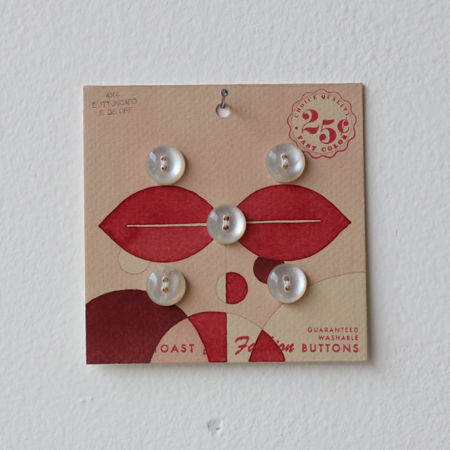 Image of Button Card 18