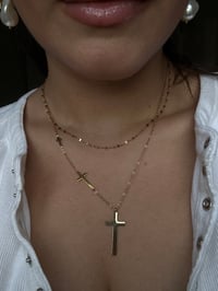 Image 3 of Layers of Faith Necklace | Waterproof