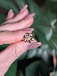 Image 2 of Glitz Glam Mini Gold Flower