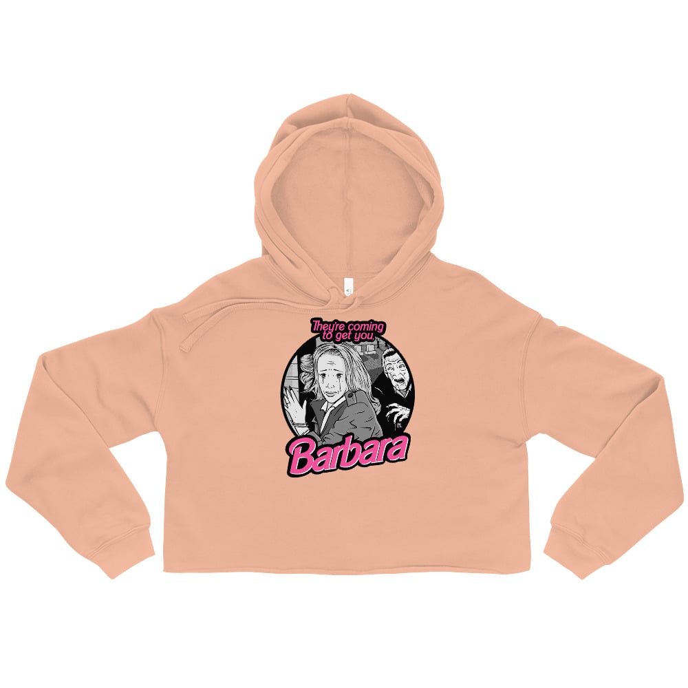 Image of Barbara cropped hoodie