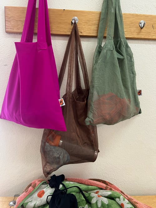 Image of Everday Tote Bag In Fuschia