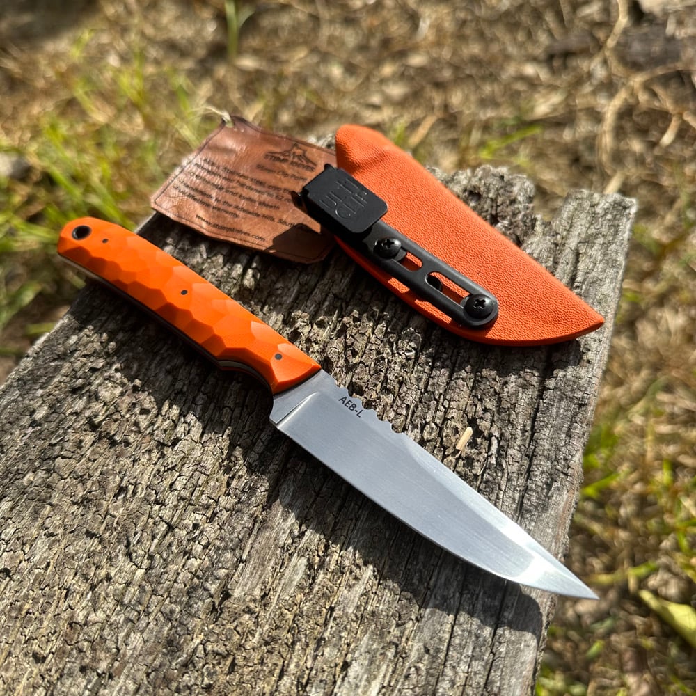 Image of 95mm Clip Point AEB-L G10