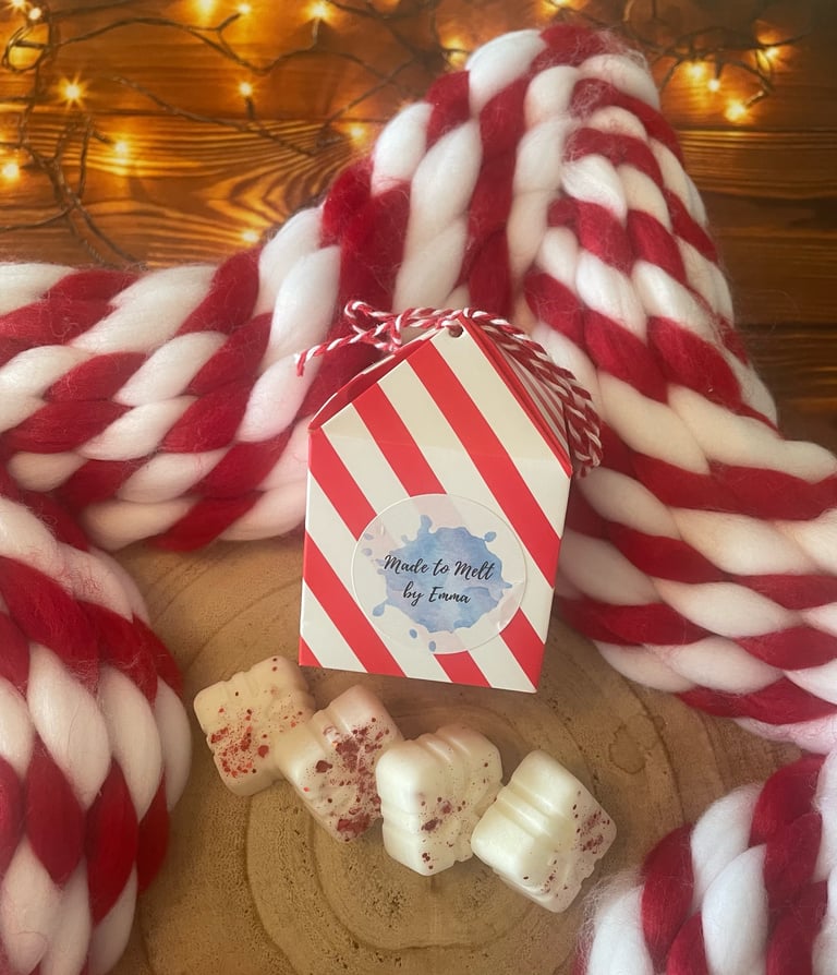 Winter berries bars, Christmas boxes or pillow boxes 