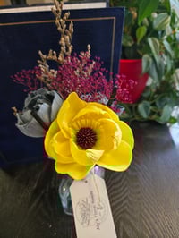 Image 1 of Yellow Poppy Blue Peony
