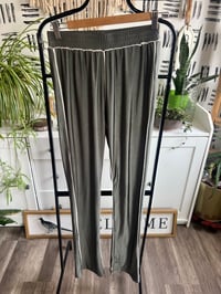 Image 1 of sexy inside slit pants 