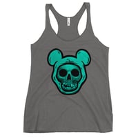 Image 2 of gumbo halftone Women's Racerback Tank