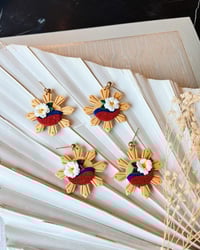 Image 5 of OG Philippine Sun Earrings (Dangle or Studs) 