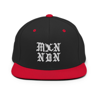 Image 5 of LOWER AZ MXN NDN White font Snapback Hat