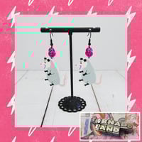 Screaming Possum Earrings