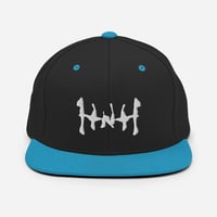 Image 5 of HNH Snapback Hat (White Thread)