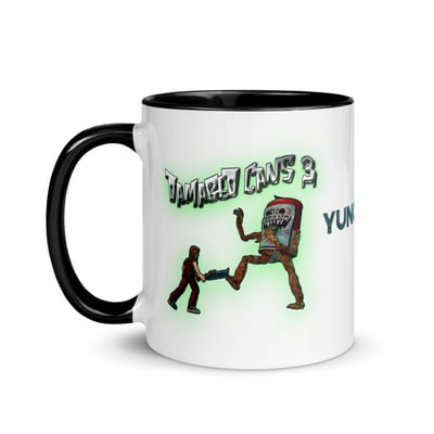 Image of Damaged Cans 3 Mug with Color Inside