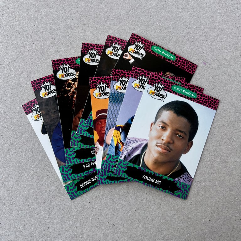 YO! MTV RAPS TRADING CARDS - 80s 90s HIP HOP Image 4