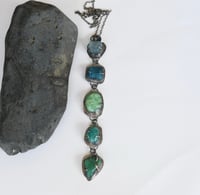 Image 3 of Keeping The Peace Silver Gemstone Necklave