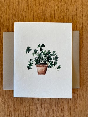 Image of Clover Plant Greeting Card