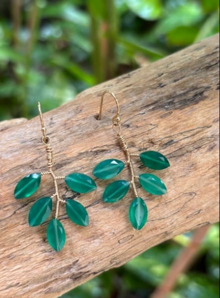 Image of vine earrings