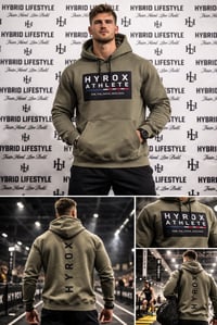 Image 1 of Hyrox Athlete Patch Hoodie