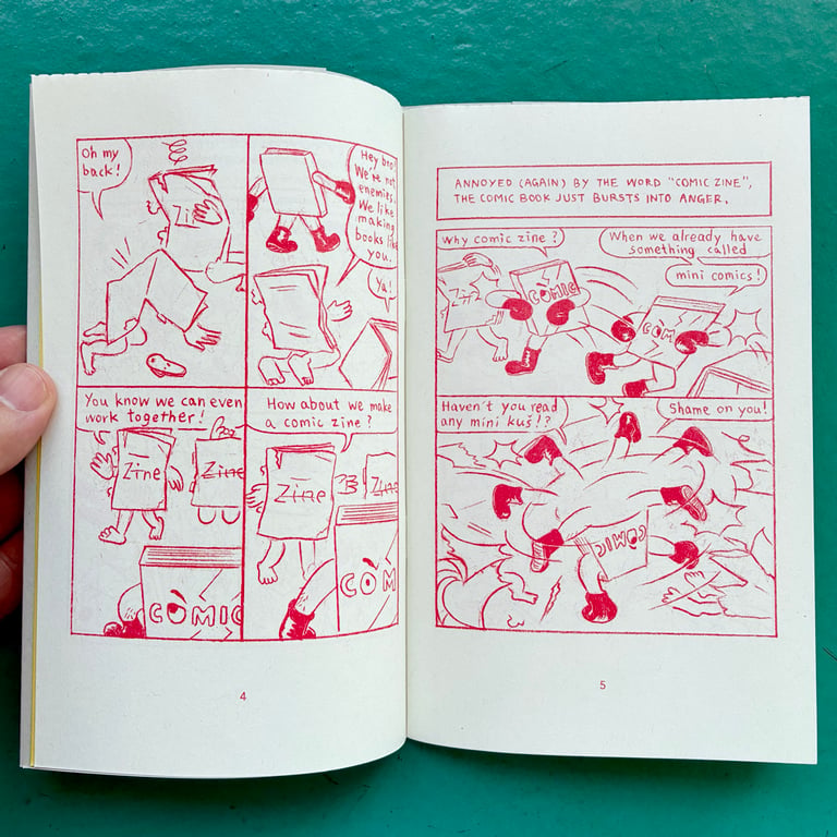 The Book Fight by Chihoi Image 3