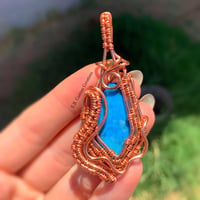 Blue Howlite pendant