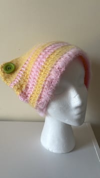 Image 2 of pink belly beanie