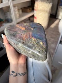 Image 10 of XXL RAINBOW LABRADORITE FREEFORM -MADAGASCAR-