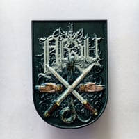 Image 1 of ABSU - - IN THE EYES OF IOLDANACH - METAL BADGE