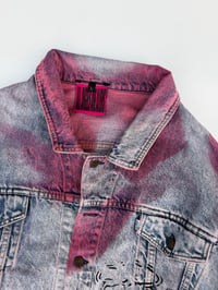 Image 3 of VTG SUNFADED DYED LEVIS JACKET (L)