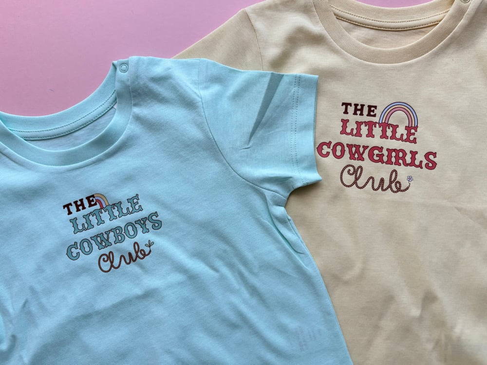 Image of the little cowgirl/cowboy club