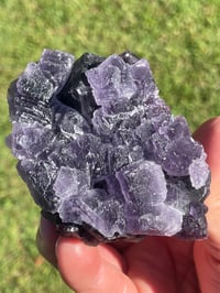 Image 4 of Purple Cubic Fluorite Specimen #1956