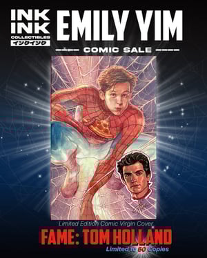 Image of Fame: Tom Halland #1 limited 50 copies variant // Emily Yim