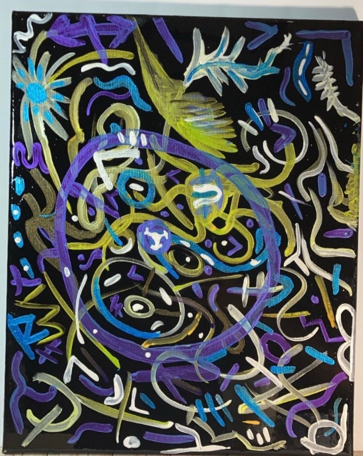 Image of “ Unmanageable “ 16x20