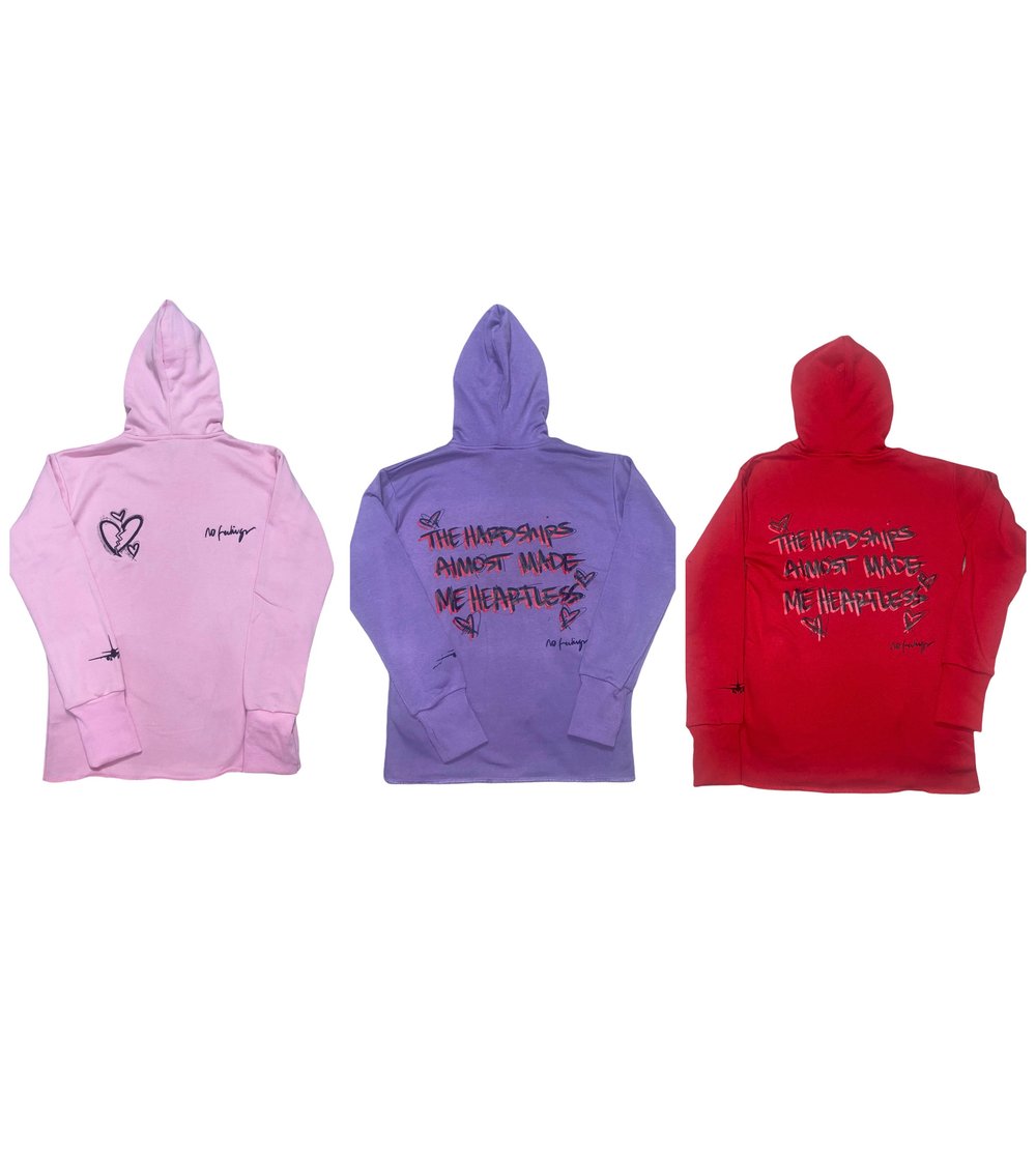 Almost Heartless French Terry Hoodie