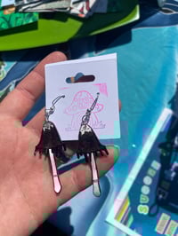 Image 2 of Ink Cap Earrings 