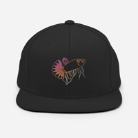 Image of Startail Betta Embroided Snapback Hat