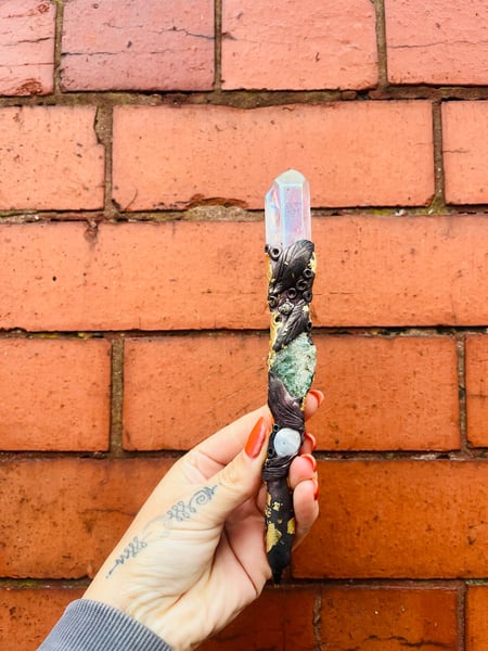 Image of Manifesting pen angel aura quartz 