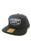 Black patch logo decky hat