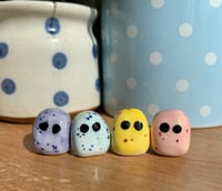 Image 12 of Mini Egg Guy Small (Pink or Yellow) Standing Decoration (seconds)