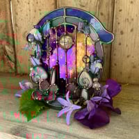 Image 3 of Starlit Garden Fairy Door Candle Holder