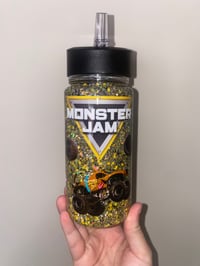 Image 1 of Monster jam snowglobe bottle
