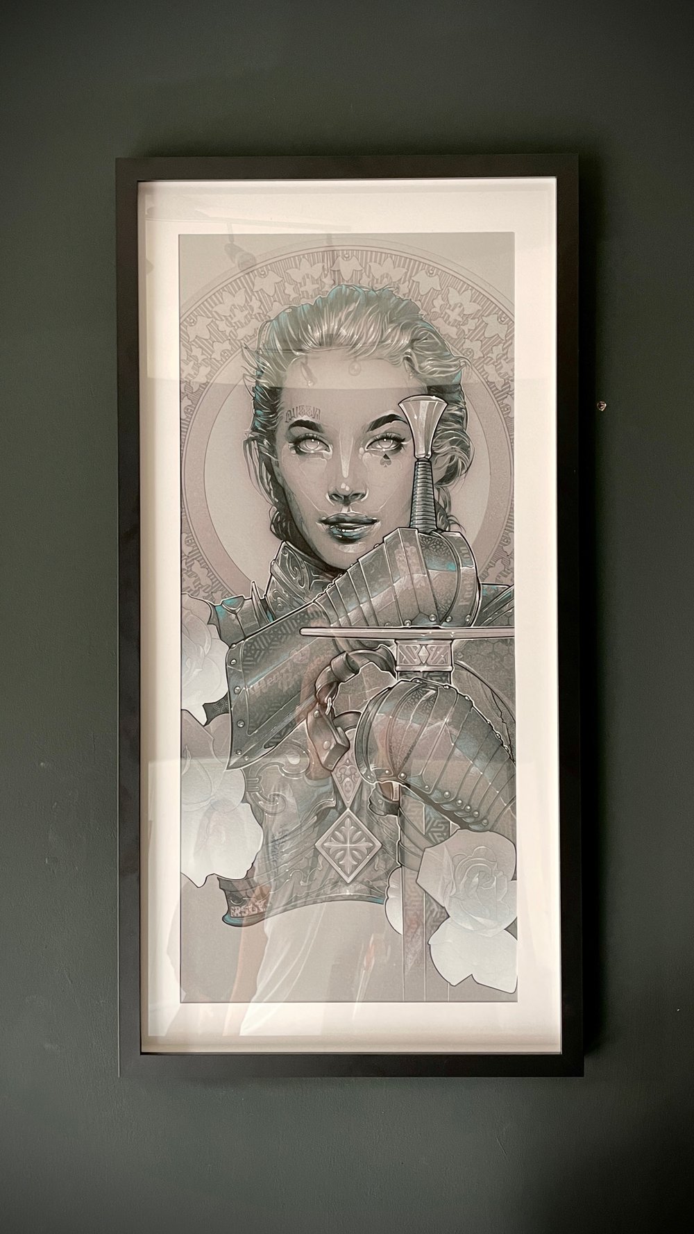 Queen - Embellished Print / Framed